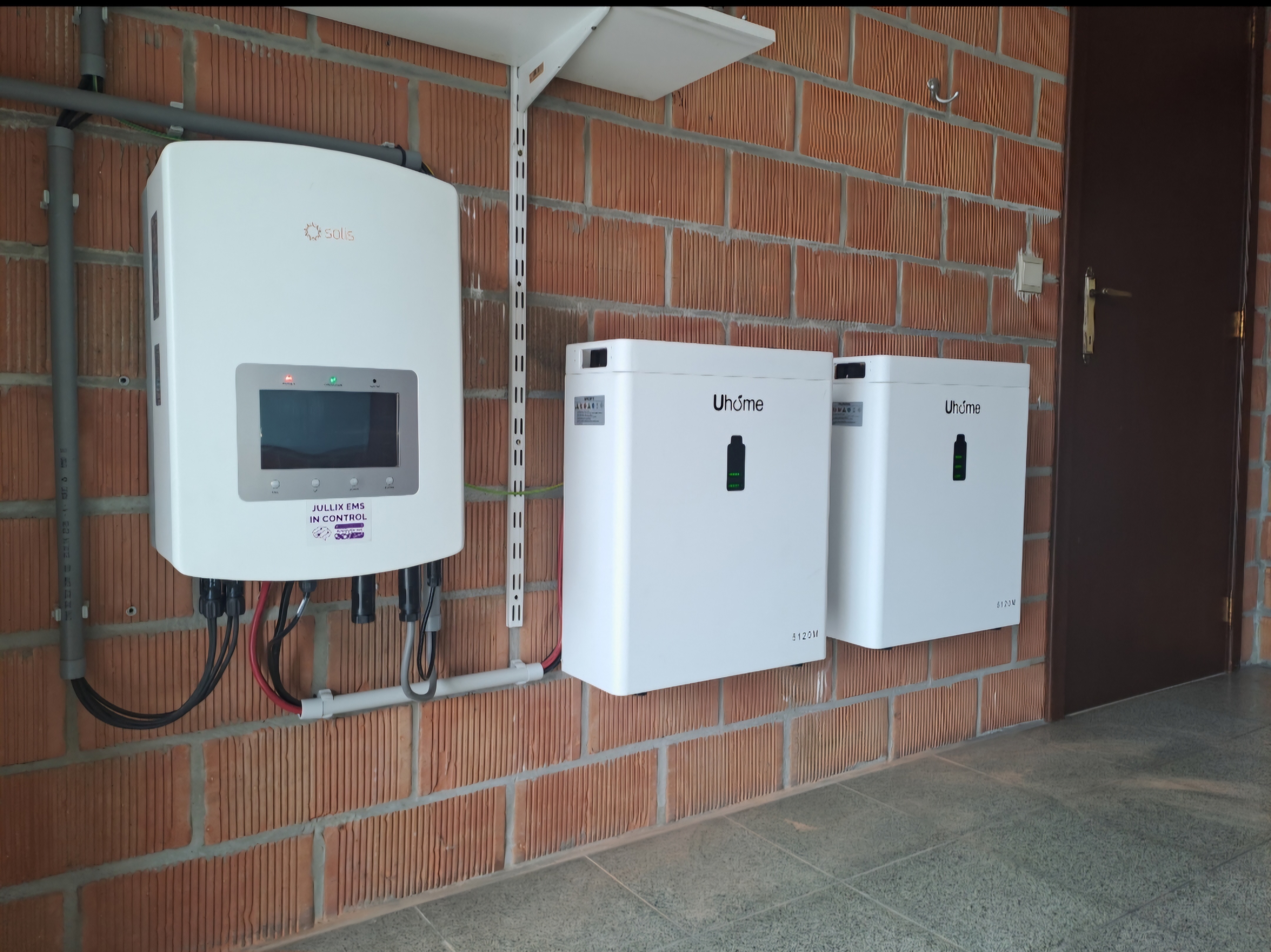 thuisbatterijen geplaatst door Durasun