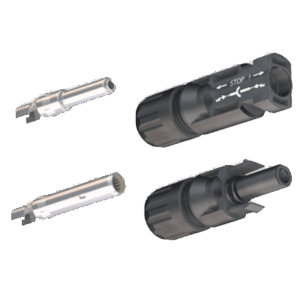 Set connectoren MC4 (origineel Staubli)
