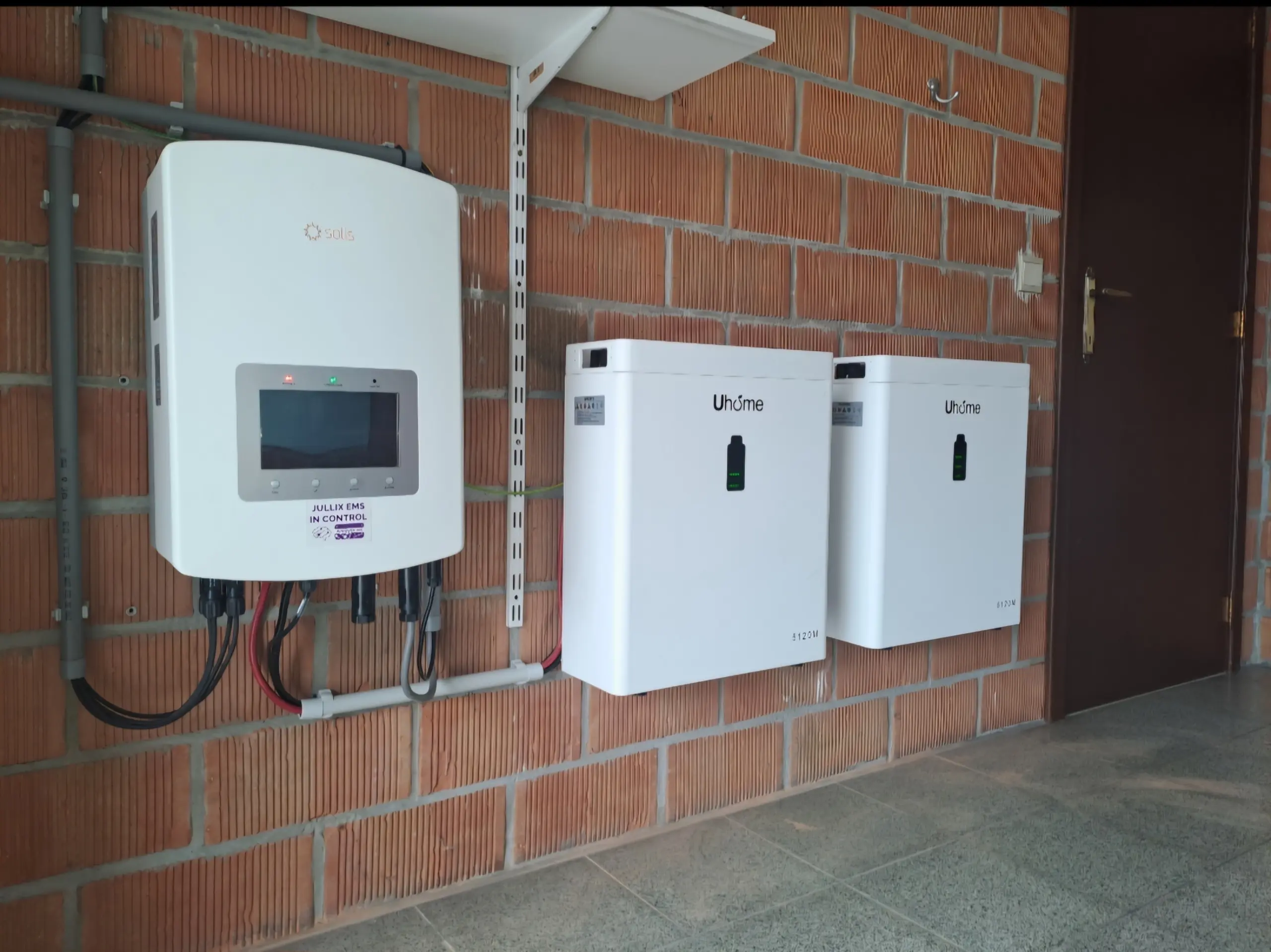 thuisbatterijen geplaatst door Durasun